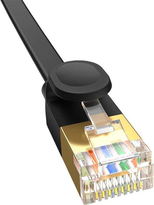 Produktbild Baseus Cat 7 10Gb Ethernet RJ45 Cable 1,5m black (CAT7, 1.50 m)