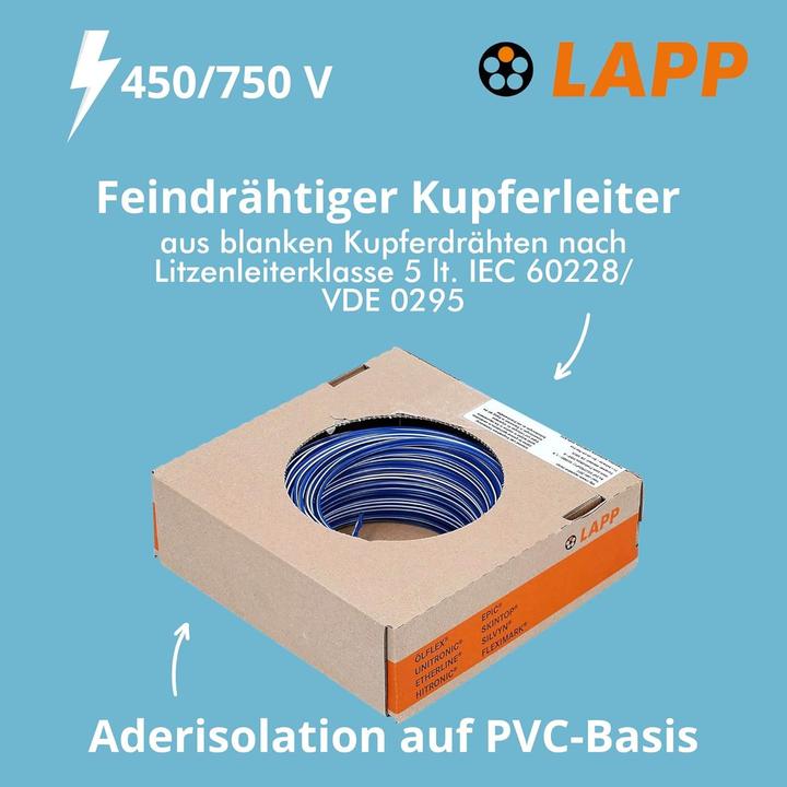Produktbild Lapp X07V-K 1X1,5 DBUWH (100 m)
