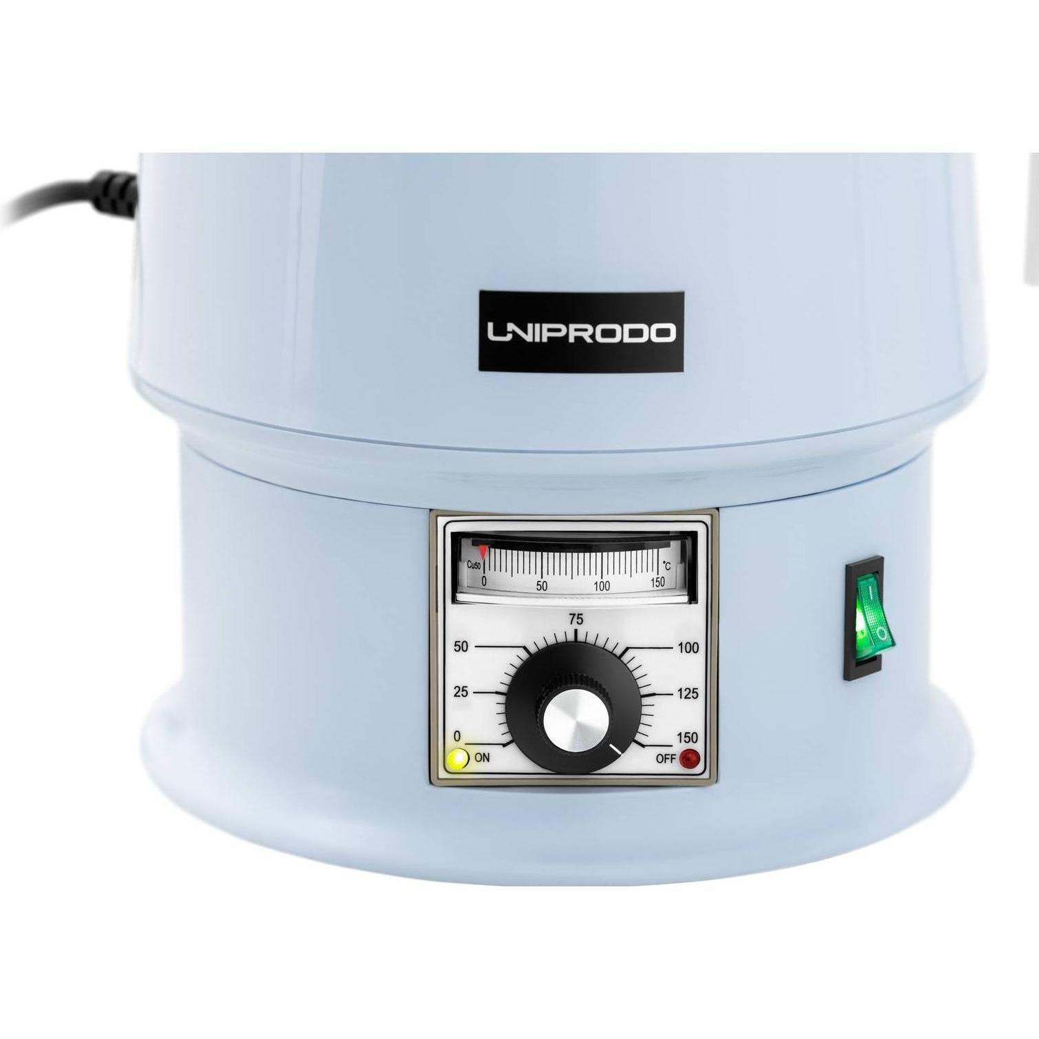 Thumbnail - Uniprodo Destilliergerät Wasser Wasserdestilliergerät 4L Temperatur einstellbar Glaskanne, Wasserfilter, Blau