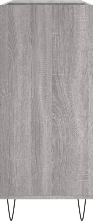 Image du produit VidaXL Plattenschrank Grau Sonoma 84,5x38x89 cm Holzwerkstoff