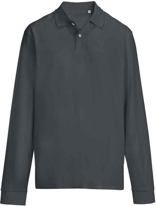 Actual product image Sols Unisex Adult Pique Long-Sleeved Polo Shirt (L)
