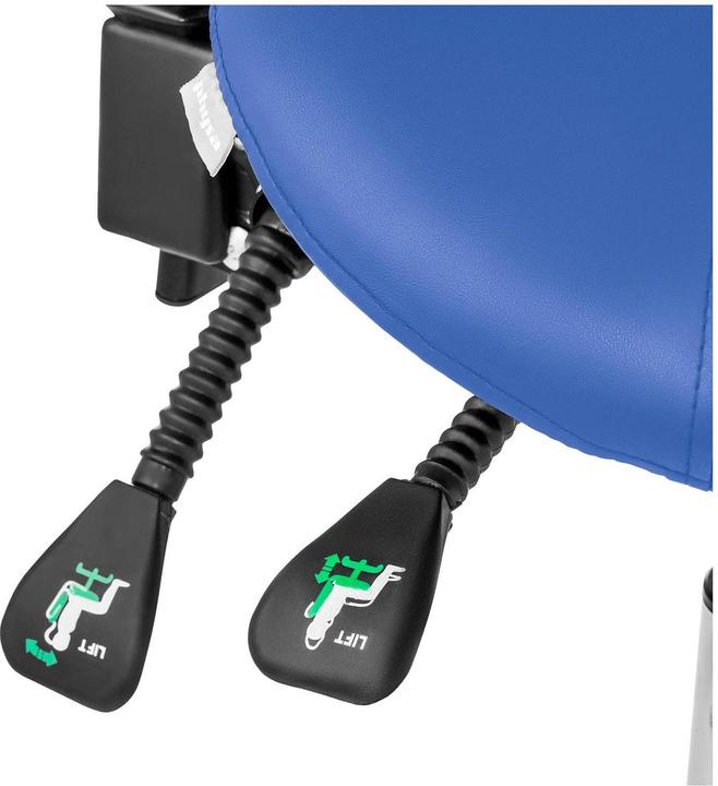 Produktbild Physa Sattelstuhl - 550 - 690 mm - 150 kg - Blau (55 - 69 cm)