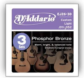 Produktbild D'Addario EJ26-3D (18 x, Gitarre, 0.01")