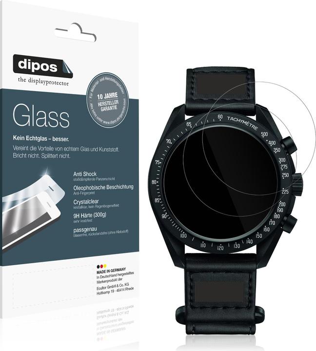 Actual product image Dipos Anti-Shock Screen Protector Clear (Omega x Swatch Speedmaster Moonswatch)