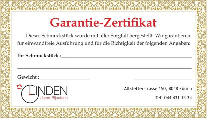Nährwerte und Zutaten JGZ ID-Bracelet mit Gravur (14 cm, 18 Karat Gelbgold 750)