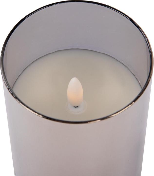 Productafbeelding Idena LED Kaarsen in Glas 3st warm wit echte was (3 x)