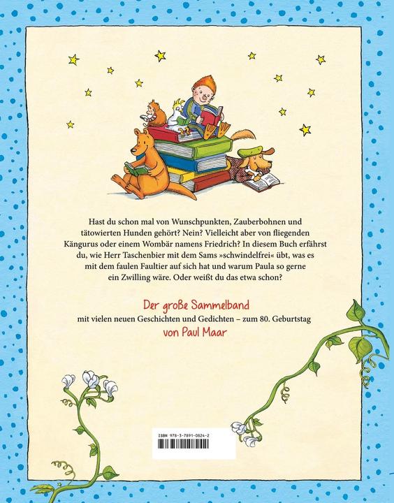 Produktbild Das grosse Buch von Paul Maar (Deutsch, Anke Faust, Christiane Hansen, Christiane Laura Schultz, Erhard Dietl, Eva Muggenthaler, Nina Dulleck, Panajotis Dalianis, Paul Maar, Reinhard Michl, Sabine Wilharm, Tina Schulte, Ute Krause, 2017)