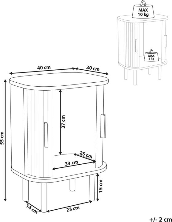 Produktbild Beliani Bradley
