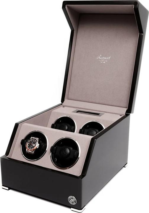 Produktbild Rapport London Perpetua III Quad Watch Winder Touch Screen Black (4x)