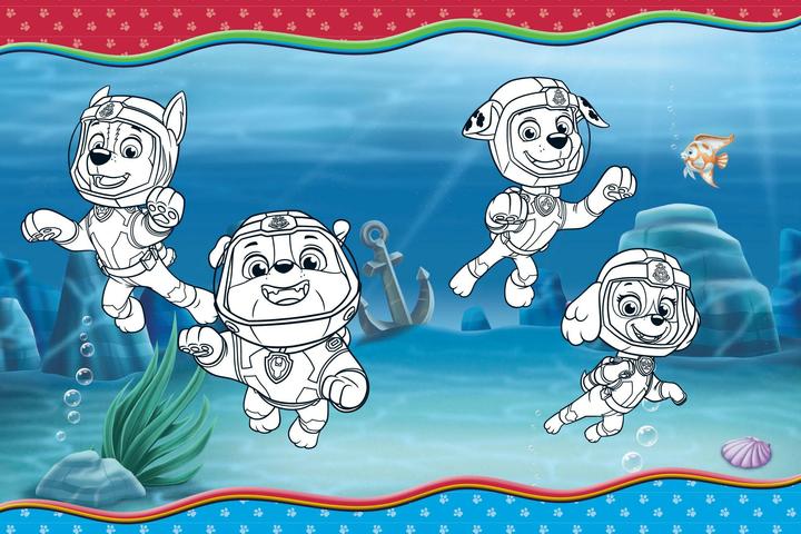 Produktbild PAW Patrol Malbuch