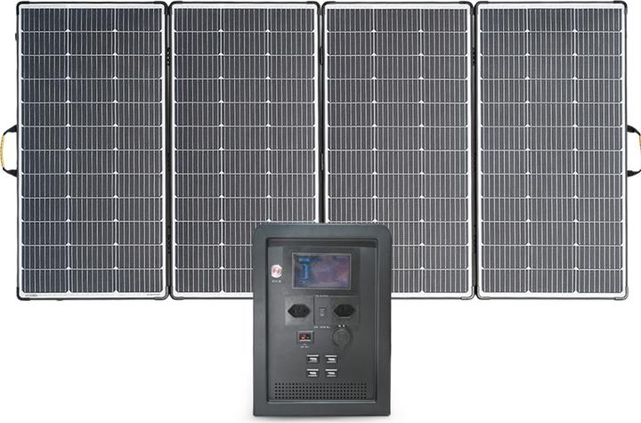 Produktbild Autosolar Powerstation 1500W "Swiss Edition" mit 195W Solarkoffer (1500 Wh, 26.40 kg)