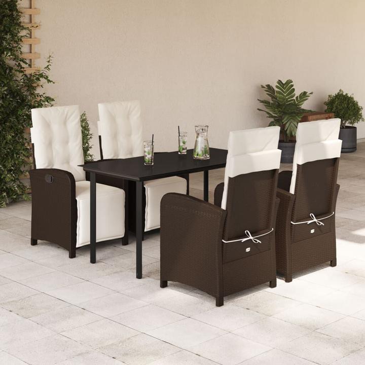 Produktbild vidaXL Garten Essgruppe (140 x 70 x 74 cm)