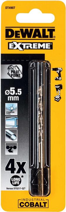 Actual product image DeWalt Metal drill (5.50 millimetres)