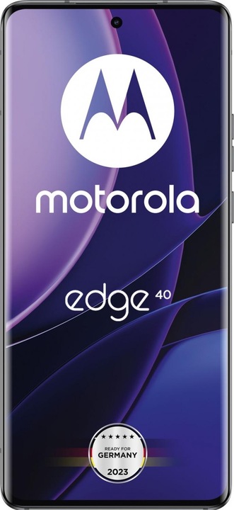 Produktbild Motorola Edge 40 (256 GB, Eclipse Black, 6.55", Dual SIM, 50 Mpx, 5G)