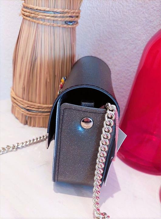 Immagine prodotto Tooitaly Borsa a tracolla Upcycling da bottiglie in PET riciclate dal mare No.50 con Stras