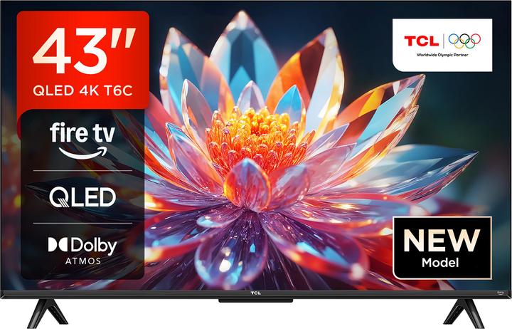 Actual product image TCL 43T6C (43", QLED, 4K, 2025)