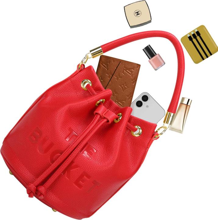 Actual product image Gallantry THE BUCKET Tasche genarbt Damen