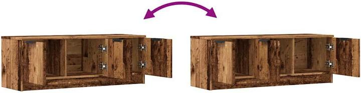Image du produit VidaXL TV-Schrank Altholz-Optik 102x35x36,5 cm Holzwerkstoff TV-Möbel TV-Board