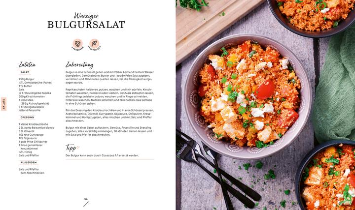 Actual product image Food with love: Eat & Love – Unsere Jeden-Tag-Küche mit Herz (German, Joëlle Herzfeld, Manuela Herzfeld, 2022)