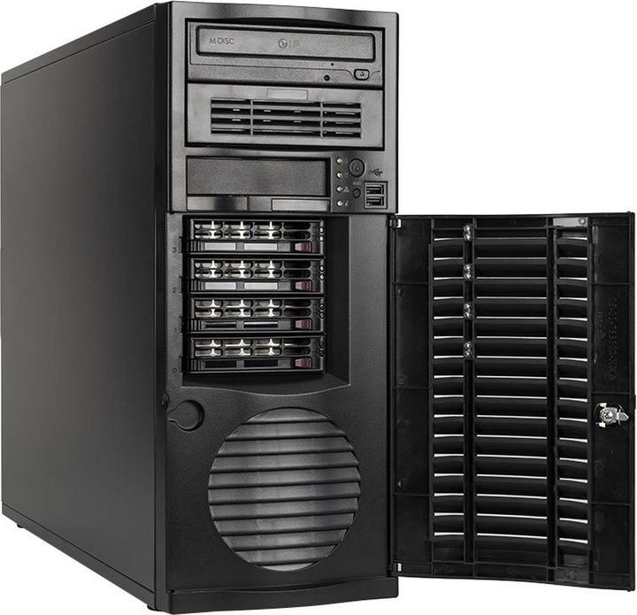Actual product image Bluechip SERVERline T40321s (Intel Xeon Silver 4410Y, 32 GB, Tower Server)