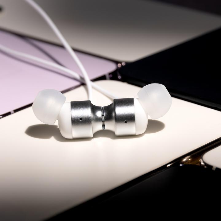 Actual product image Forever wired earphones EP-01 jack 3,5mm white (Cable)