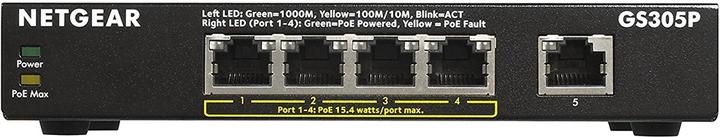Actual product image Netgear Gs305p-100pes (5 ports)