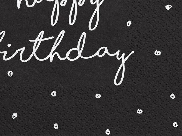 Image du produit Partydeco Happy (20 x, 33 x 33 cm)