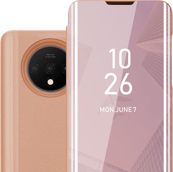 Actual product image Cadorabo Book Smart View Mirror Cover (OnePlus 7T)