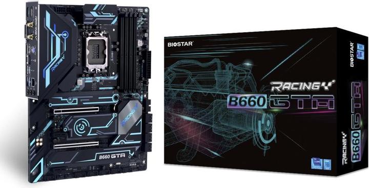 Actual product image Biostar B660GTA (LGA 1700, Intel B660, ATX)