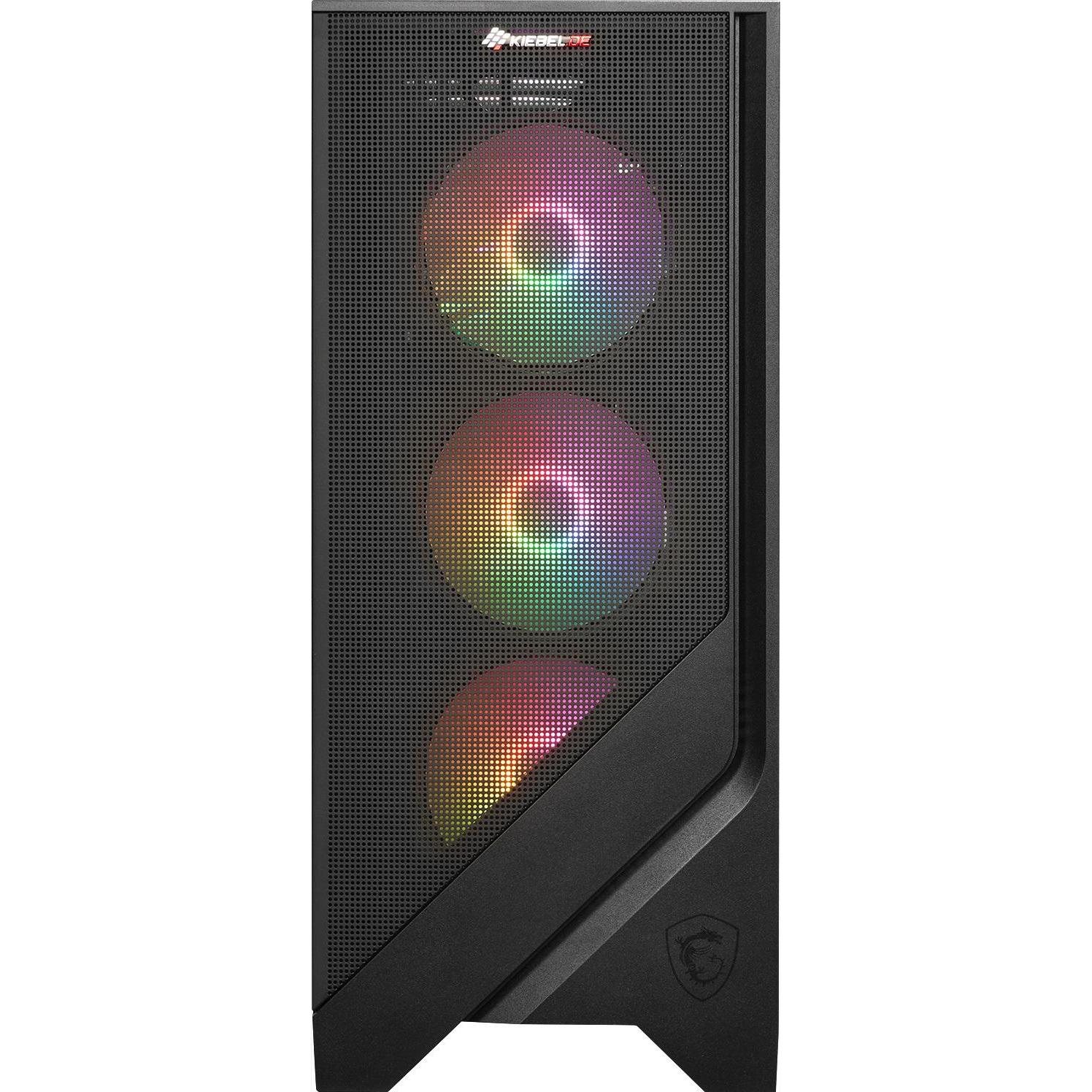 Thumbnail - Kiebel Tornado 12 (Intel Core i7 12700KF, 32 GB, GeForce RTX 3050), PC, Schwarz