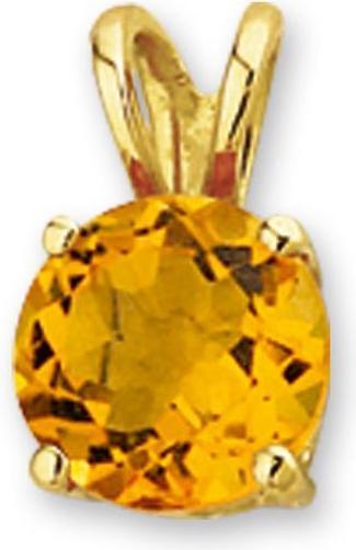 Image du produit Marie Celeste Anhänger Citrien - 6,3 - Gold (Or jaune)