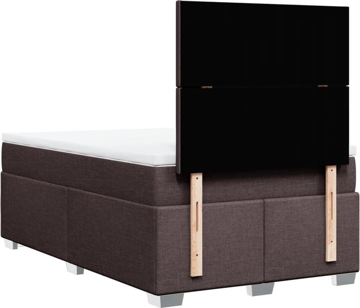 Produktbild VidaXL Bo x springbett mit Matratze 120 x 190 cm Stoff (120 x 190 cm)