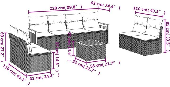 Produktbild vidaXL Damir