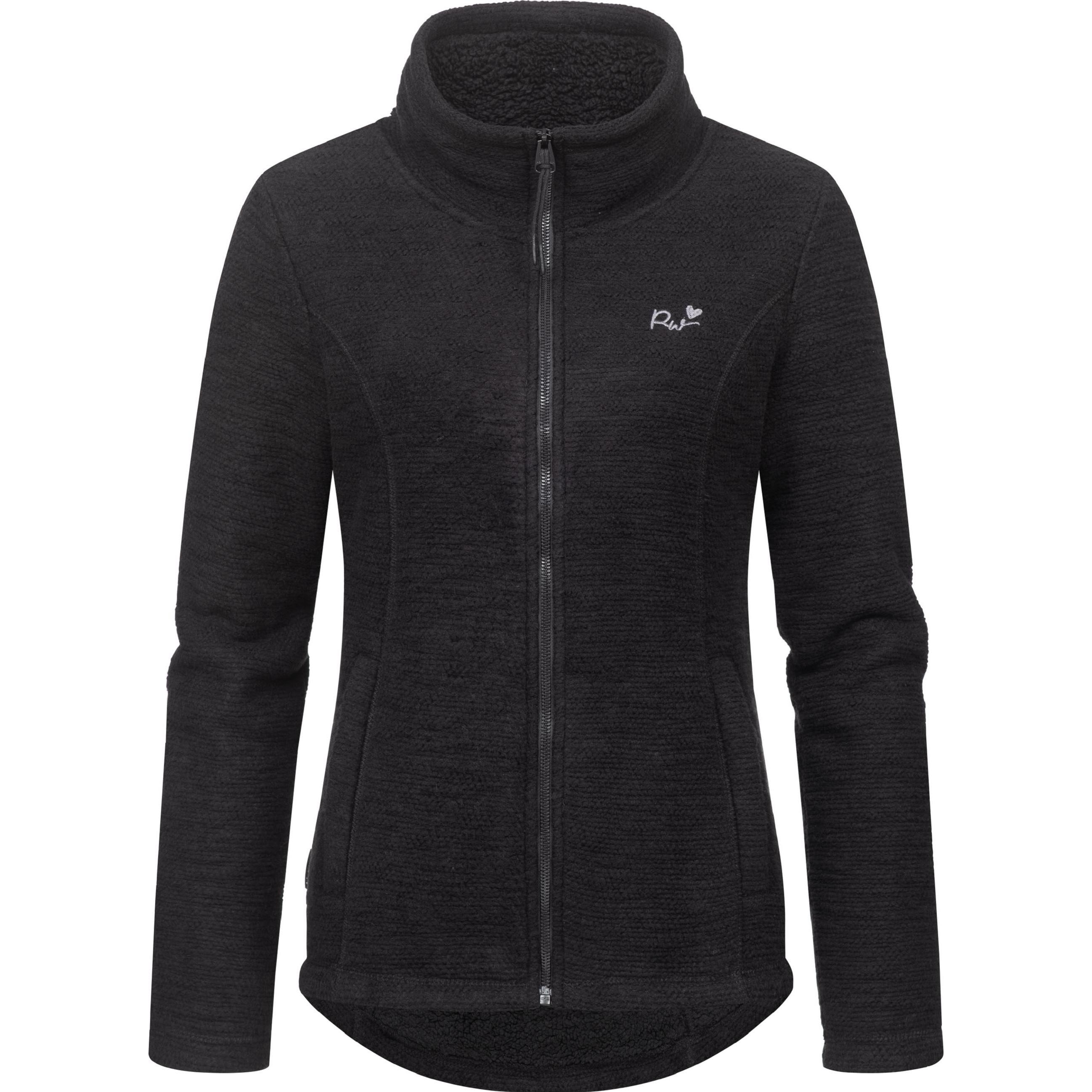 Ragwear, Damen, Pullover, Liram Melange, Schwarz, (5XL)