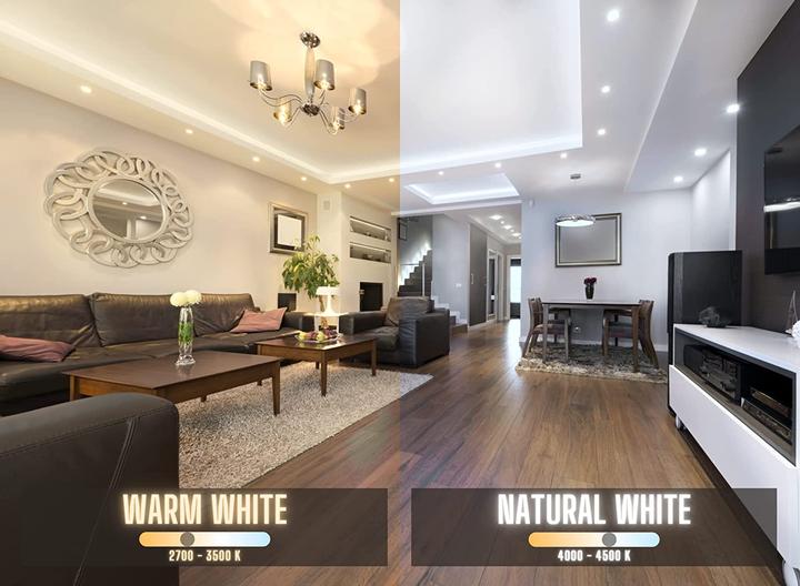 Image du produit Blaupunkt Ampoule LED E14 - Bougie - 7W - Blanc chaud 2700K - Ampoules à Led - Pack de 4 (E14, 595 lm, 4x)