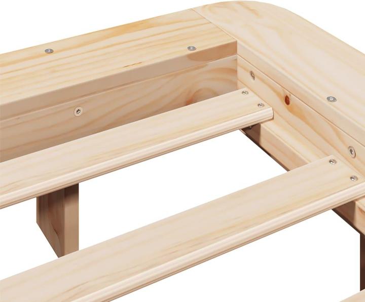 Actual product image vidaXL Bettgestell (200 x 200 cm)