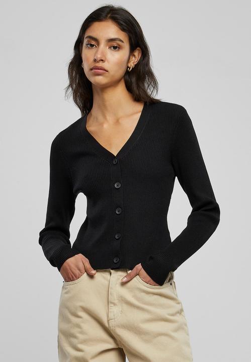 Immagine prodotto Urban Classics Cardigan corto a costine da donna - 16980 (4XL)