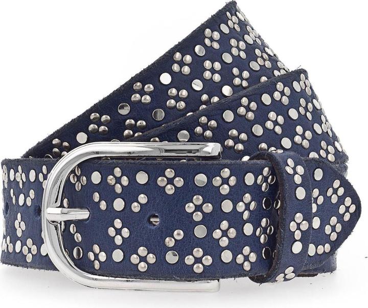 Produktbild B.Belt Tini Silver Leather Belt