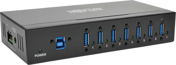 Produktbild Eaton 7-Port Industrial-Grade USB 3.0 SuperSpeed Hub 20kV ESD Immunity Metal Housing Mount (USB-C, 7 Ports)