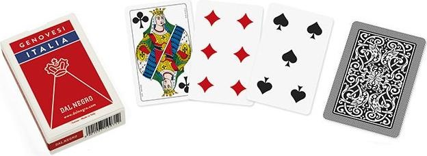 Immagine prodotto Dal Negro Dal - Genovesi Italia 10074-Genovesi Carte da gioco regionali, astuccio rosso, colore, 10074