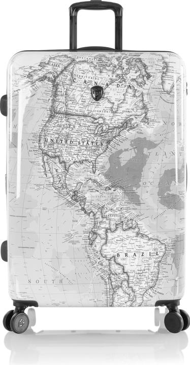 Actual product image Heys Journey Fashion Spinner -matkalaukku, mustavalkoinen kartta (127 l)