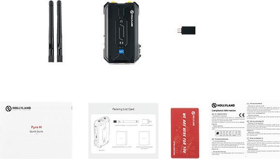 Immagine prodotto Hollyland Pyro H Wireless Video Receiver (PYRO H RX) (400 m)
