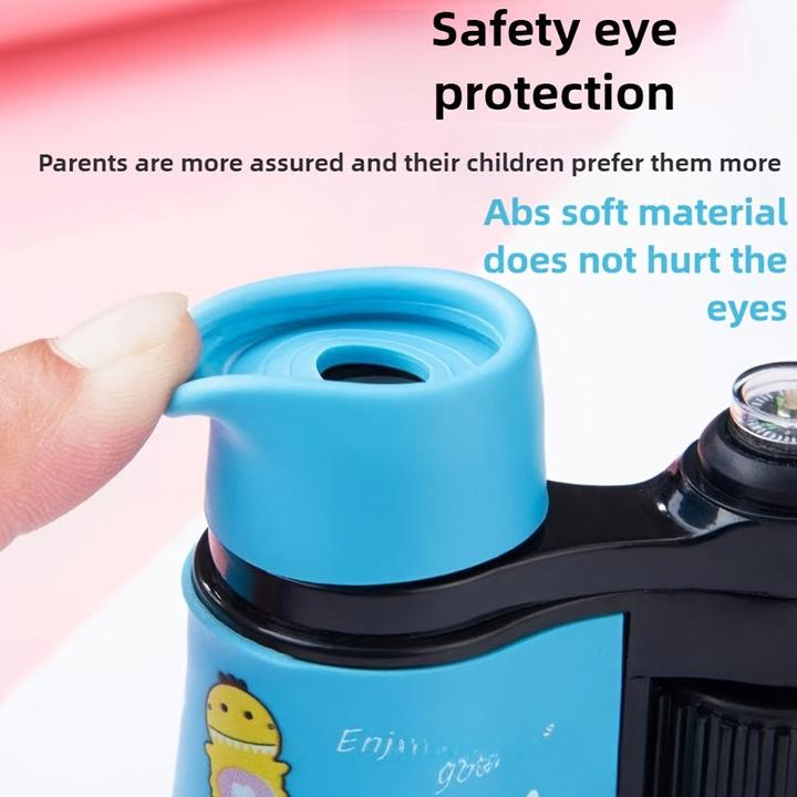 Image du produit Activity Board 1Stück. Hochauflösendes Kinder-Fernglas mit niedlichem Cartoon-Dinosaurier-Design - 4/X-Zoom