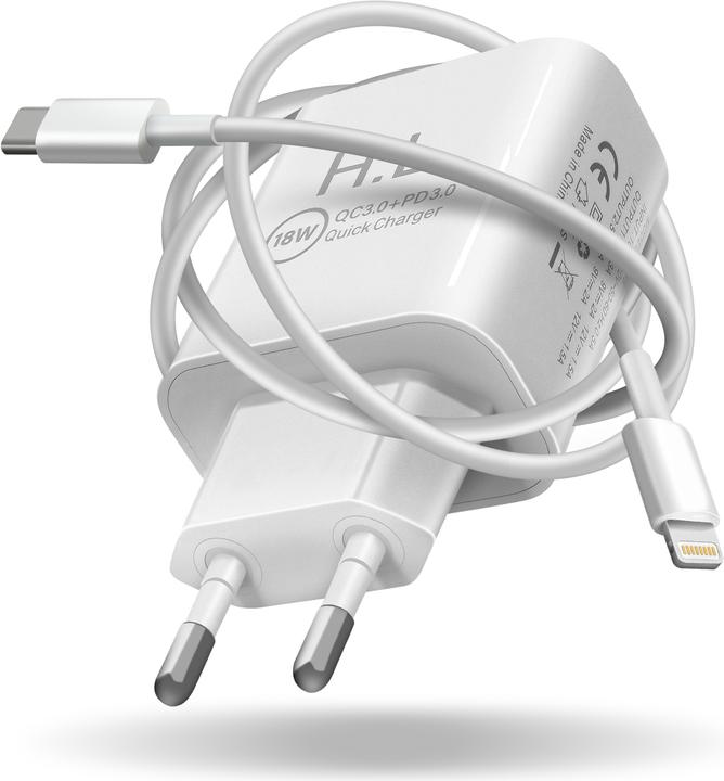 Produktbild Avizar Netzteil, 3A Apple Lightning Wand-Ladegerät (18 W)