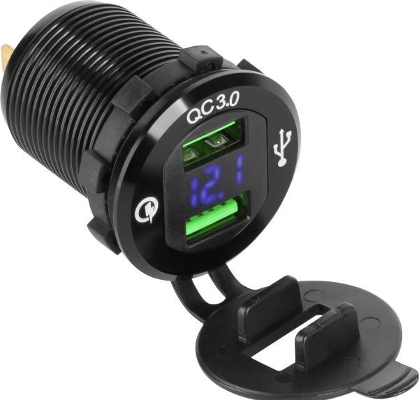 Produktbild Peiying 2x USB-A 3 A Mikroviklis (PY-CHR0004)