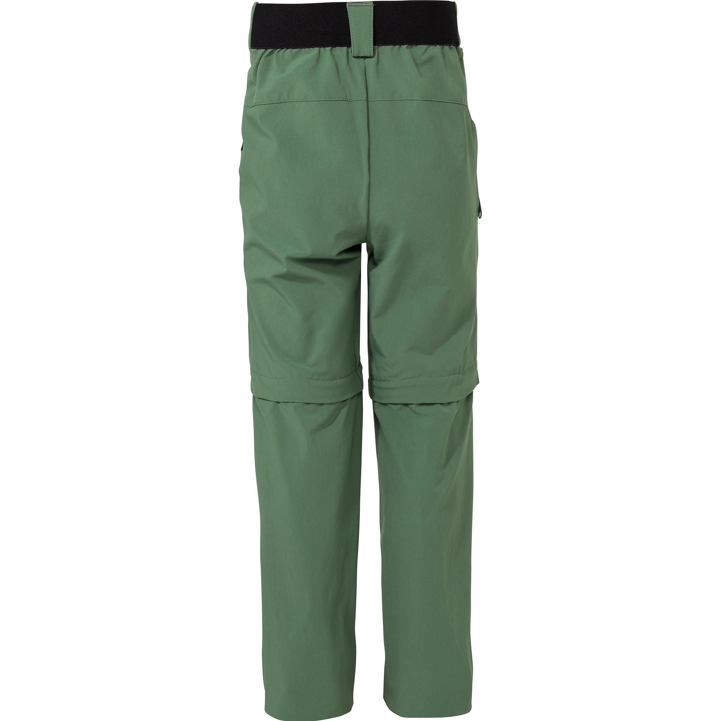 Thumbnail - Vaude, Unisex, Outdoorhose, Kid's Detective Stretch Zip Off Pants II (146), Grün, 146