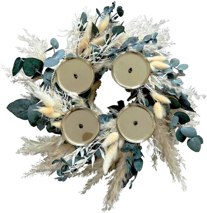 Produktbild Soli Collection Adventskranz Eukalyptus 30-35 cm (11 cm)