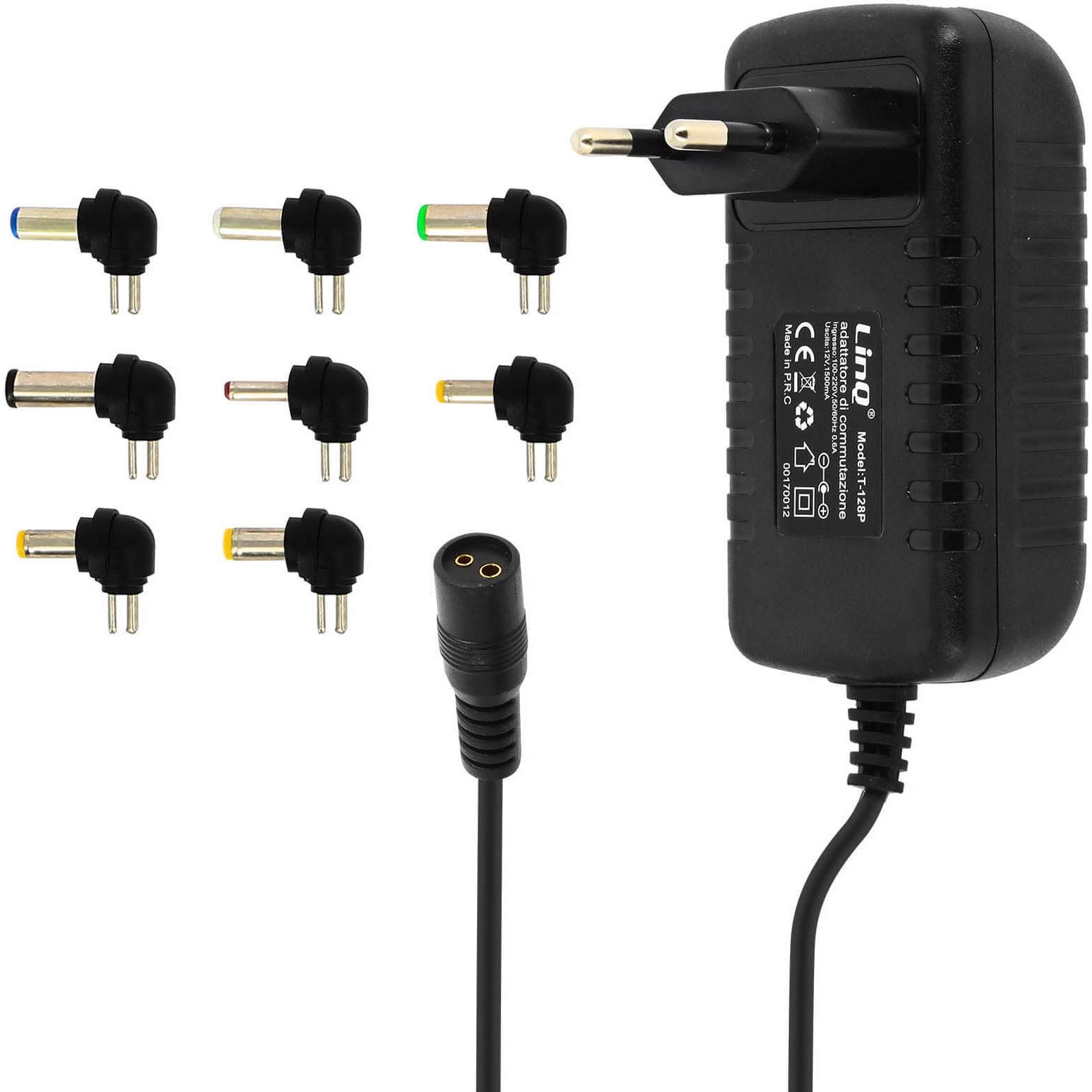 Thumbnail - LinQ T128P Netzteil, Wand-Ladegerät (40 W), USB Ladegerät, Schwarz