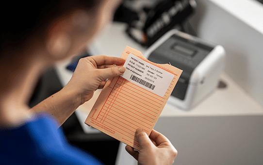 Produktbild Brother Thermo-Etiketten 76x26mm (7.60 cm)