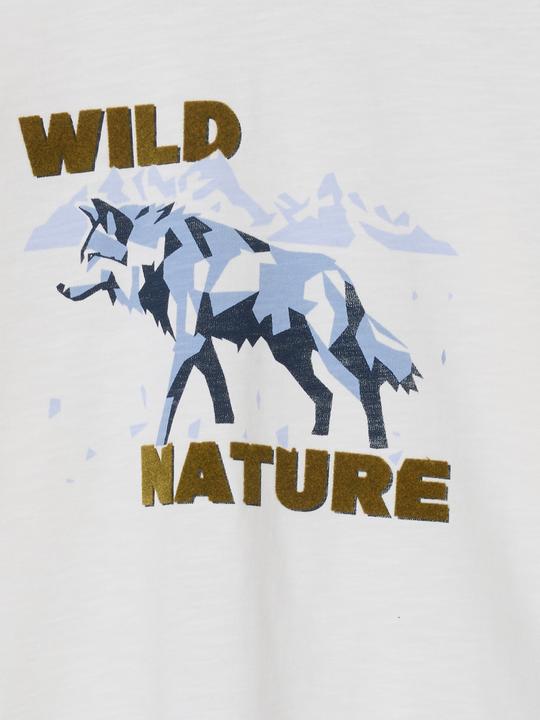 Actual product image Vertbaudet Jungen Shirt mit Wolf-Motiv (158, 164)